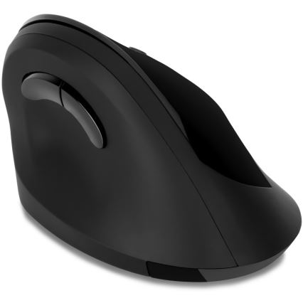 CONNECT IT CMO-2700-BK - Ergonomiczna mysz bezprzewodowa 800/1200/1600 DPI 1xAA czarna