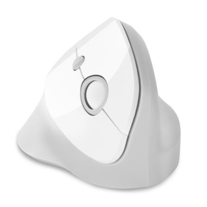CONNECT IT CMO-2700-WH - Ergonomiczna mysz bezprzewodowa 800/1200/1600 DPI 1xAA biała