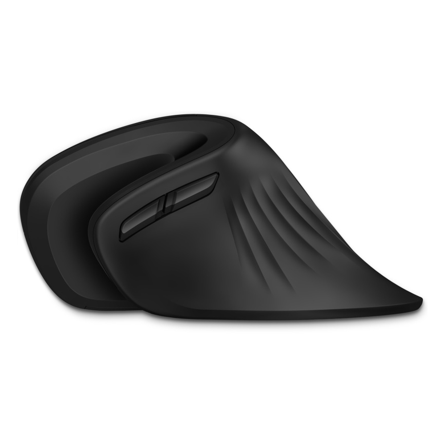 CONNECT IT CMO-2900-BK - Ergonomiczna mysz bezprzewodowa 800/1200/1600 DPI 1xAA czarna