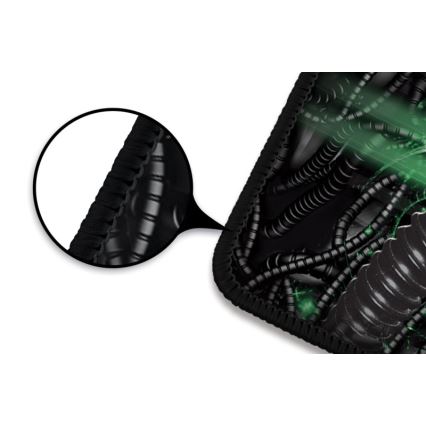CONNECT IT CMP-1100-SM - Podkładka pod myszkę 32x24,5 cm czarna/zielona