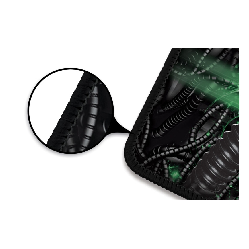 CONNECT IT CMP-1100-SM - Podkładka pod myszkę 32x24,5 cm czarna/zielona