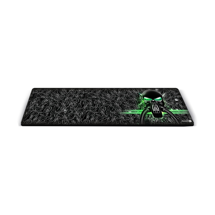 CONNECT IT CMP-1110-LG - Podkładka pod klawiaturę i mysz 88,6x24,5 cm czarna/zielona