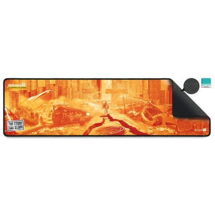 CONNECT IT CMP-1140-LG - Podkładka pod klawiaturę i mysz 88,6x24,5 cm pomarańczowa