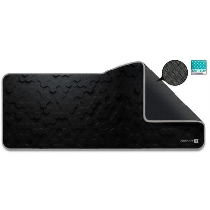 CONNECT IT CMP-2000-XL - Podkładka pod klawiaturę i mysz 79,5x34,5 cm czarna