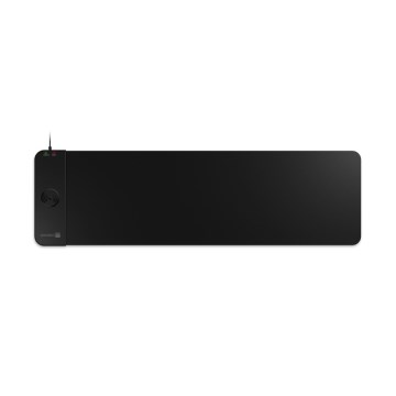 CONNECT IT CMP-2500-LG - Podkładka pod klawiaturę i mysz z Qi bezprzewodowym ładowaniem 80x30 cm czarna