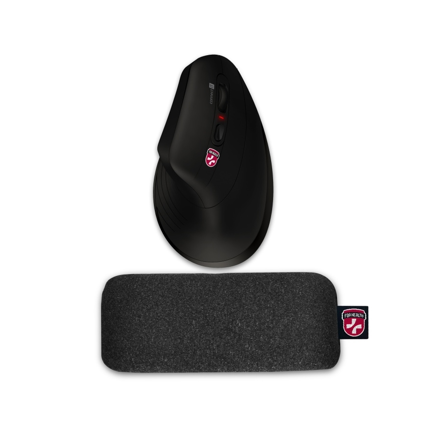 CONNECT IT CMP-4010-BK - Podkładka pod nadgarstek z wypełnieniem kulkowym