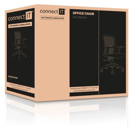 CONNECT IT COC-1030-BK - Krzesło biurowe ForHealth BetaPro czarny