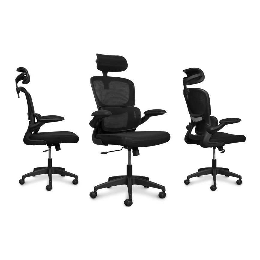 CONNECT IT COC-2500-BK - Krzesło biurowe ForHealth DeltaPro czarny