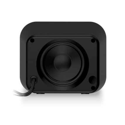 CONNECT IT CSP-2100-BK - LED Zestaw głośników z subwooferem 11W/5V czarny
