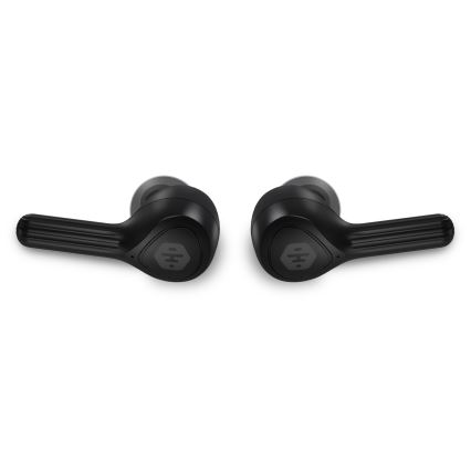 CONNECT IT HEP-5300-BK - Słuchawki bezprzewodowe z mikrof. 300 mAh + 2x 35 mAh czarne