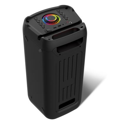 CONNECT IT HSP-3050-BK - LED Głośnik bezprzewodowy z mikrofonem 60W/5V 4500 mAh černá+ zdalne sterowanie