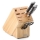Continenta C30514 - Stojak na noże 22x11,5x22 cm z gumowca
