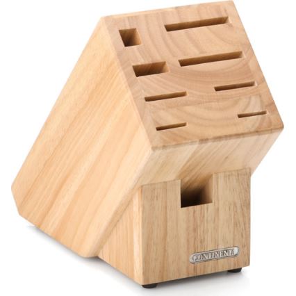 Continenta C30514 - Stojak na noże 22x11,5x22 cm z gumowca