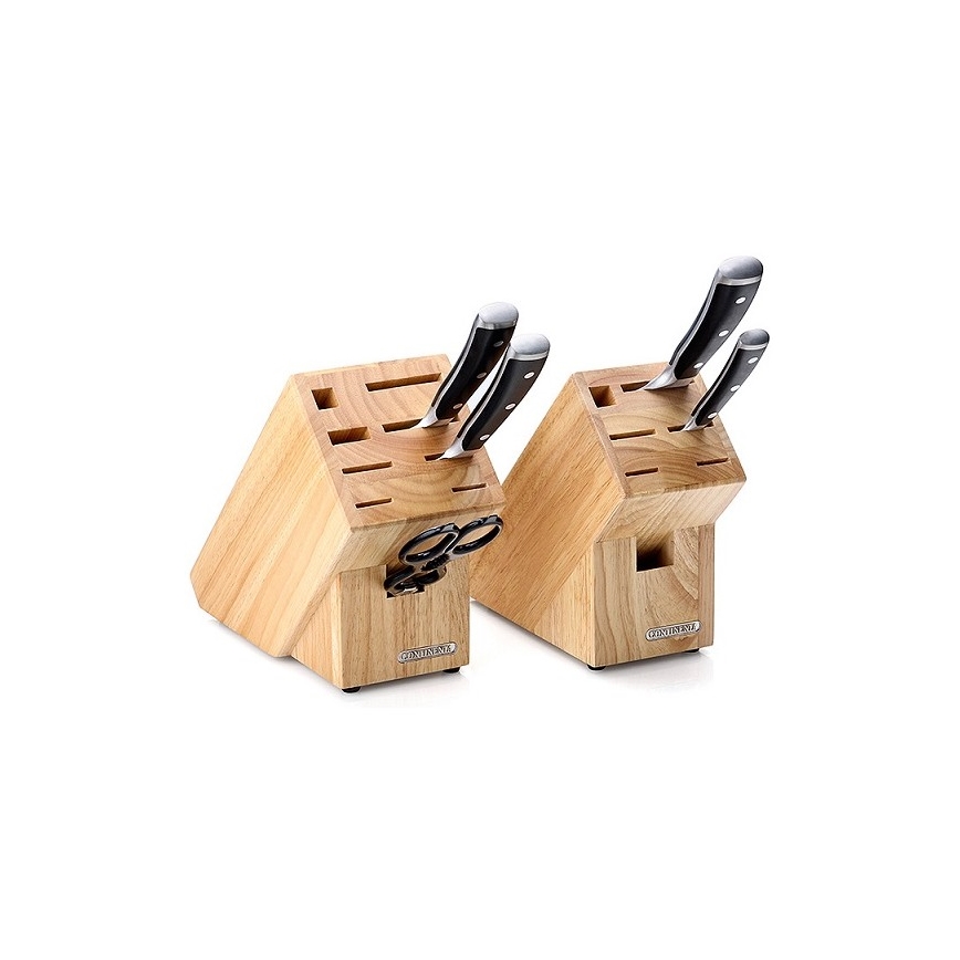 Continenta C30514 - Stojak na noże 22x11,5x22 cm z gumowca