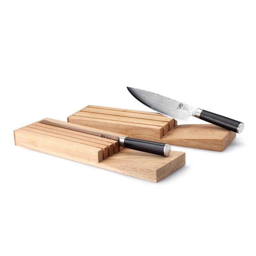 Continenta C30518 - Organizer na noże 39x11x3,5 cm figowiec