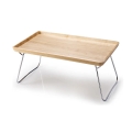 Continenta C3245 - Taca do łóżka 53x32 cm, drewno kauczukowe