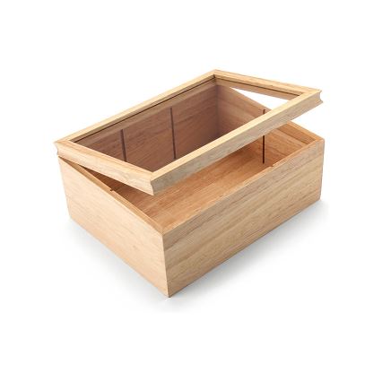 Continenta C3290 - Pudełko na torebki 23x17,5 cm figowiec