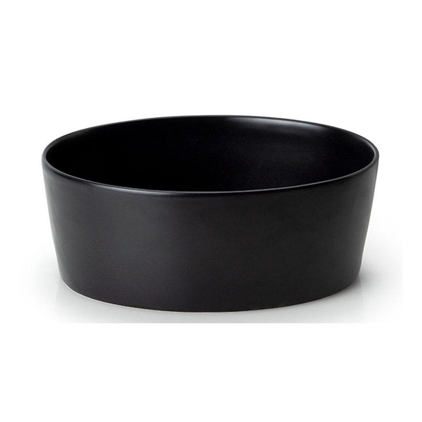 Continenta C3730 - Chlebak z pokrywą 30x23 cm czarny/drewno kauczukowe
