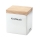 Continenta C3921 - Ceramiczne pudełko na żywność z pokrywką 14x12x15,5 cm figowiec