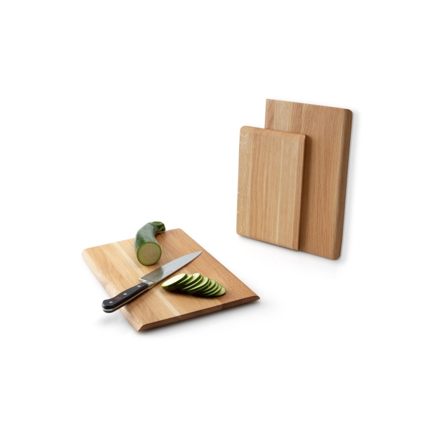 Continenta C4122 - Kuchenna deska do krojenia 36x24 cm dąb