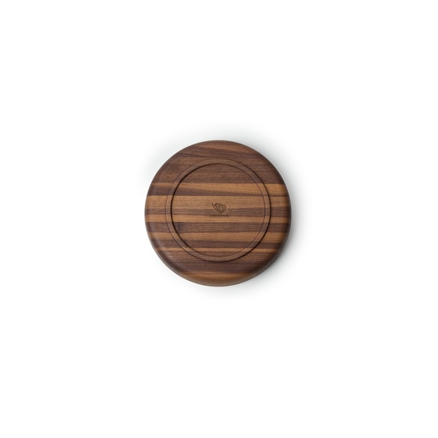 Continenta C4233 - Miska drewniana 20x4,3 cm drewno orzechowe