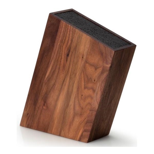 Continenta C4250 - Stojak na noże z elastyczną wkładką 19x28,5 cm orzech