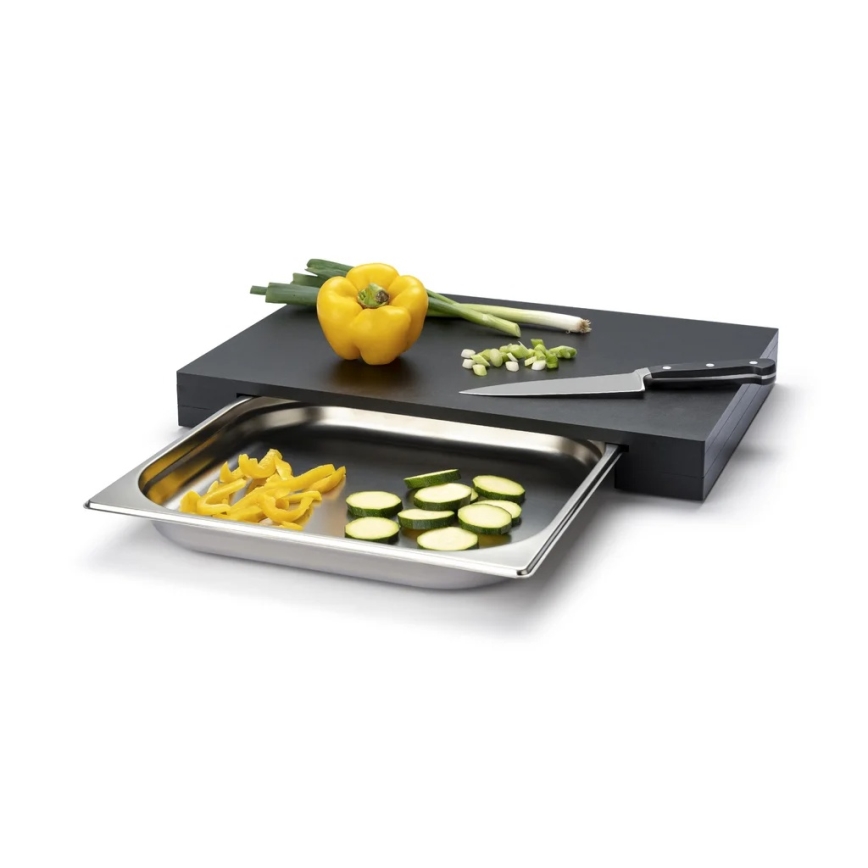 Continenta C5327 - ZESTAW Deska kuchenna 48x32,5 cm + 1x miska Duracore