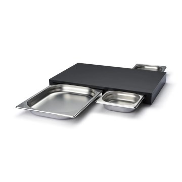 Continenta C5328 - ZESTAW Deska kuchenna 49,5x32,5 cm + 3x miska duracore