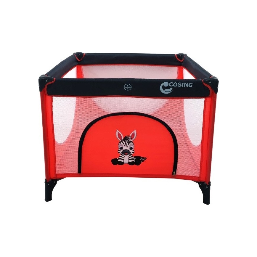 COSING - Kojec dziecięcy EMA Zebra Czerwony