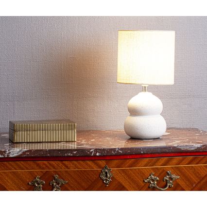 Cottex - Lampa stołowa LUCIE 1xE14/8W/230V kremowa
