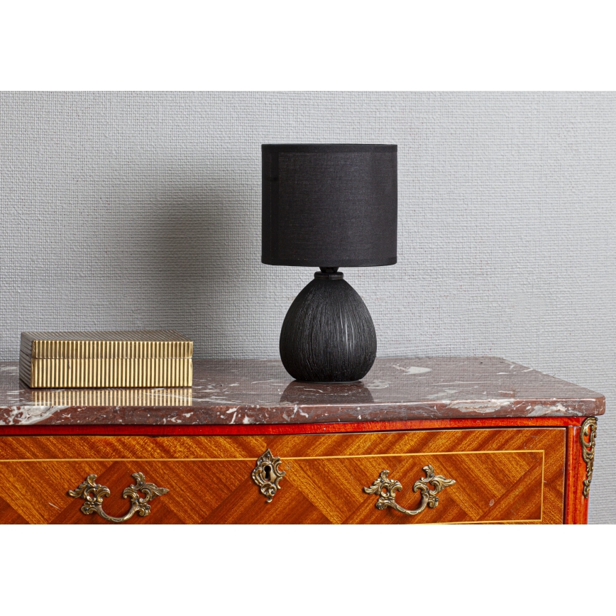 Cottex - Lampa stołowa MADISON 1xE14/8W/230V czarna
