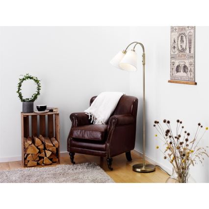 Cottex - Lampa stojąca DUETT 2xE27/60W/230V