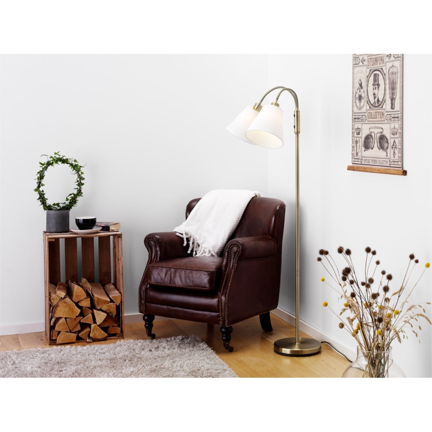 Cottex - Lampa stojąca DUETT 2xE27/60W/230V