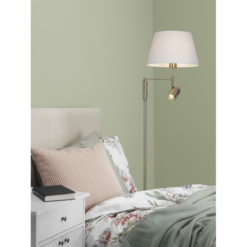 Cottex - Lampa stojąca LIBRA 1xE27/60W/230V + GU10/40W