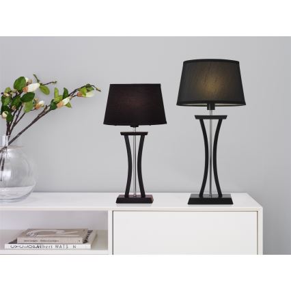 Cottex - Lampka stołowa NEW CHELSEA 1xE14/40W/230V czarna