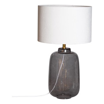 Cottex - Lampa stołowa BLAKE 1xE27/8W/230V szara