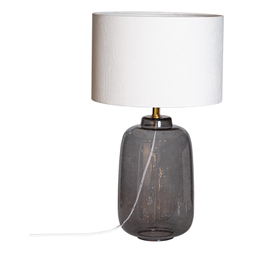 Cottex - Lampa stołowa BLAKE 1xE27/8W/230V szara