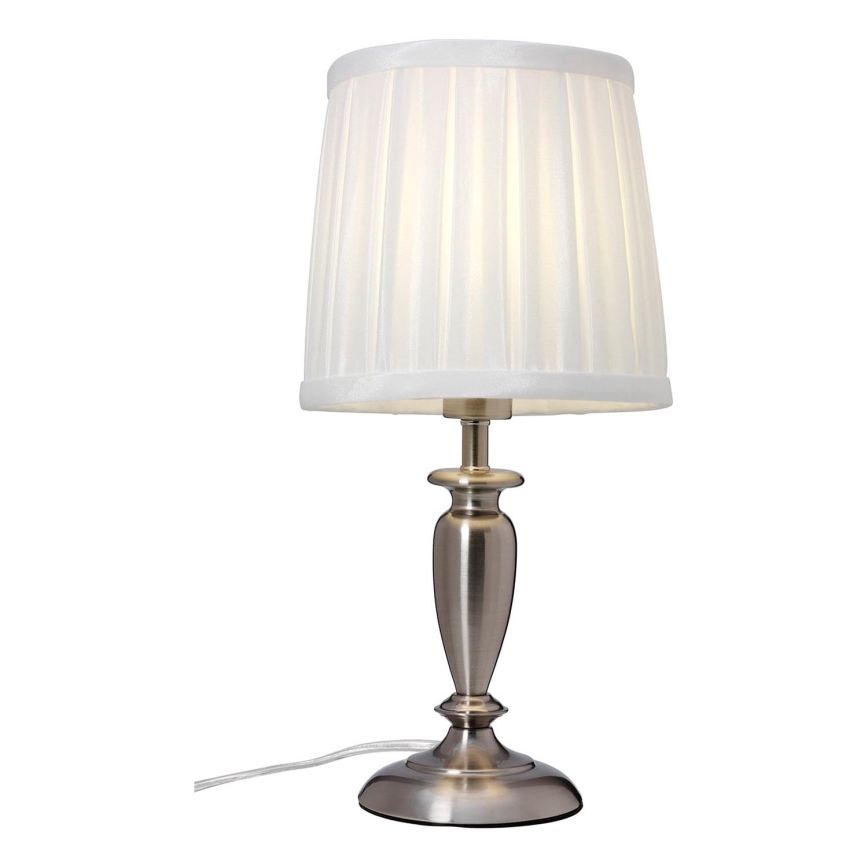 Cottex - Lampa stołowa INEB 1xE14/40W/230V srebrna