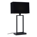 Cottex - Lampa stołowa KENSINGTON 1xE14/40W/230V czarna
