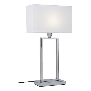 Cottex - Lampa stołowa KENSINGTON 1xE14/40W/230V srebrna