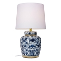 Cottex - Lampa stołowa KLASSISK 1xE14/40W/230V niebieska