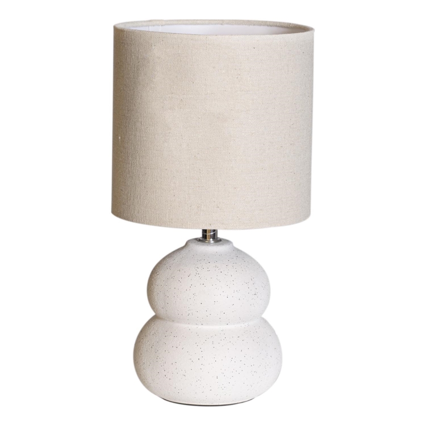 Cottex - Lampa stołowa LUCIE 1xE14/8W/230V kremowa