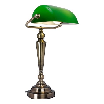 Cottex - Lampa stołowa THE BANKER 1xE27/60W/230V