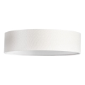 Cottex - Lampa sufitowa ABBIE 2xE27/8W/230V śr. 38 cm biała