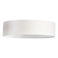 Cottex - Lampa sufitowa ABBIE 3xE27/8W/230V śr. 50 cm biała