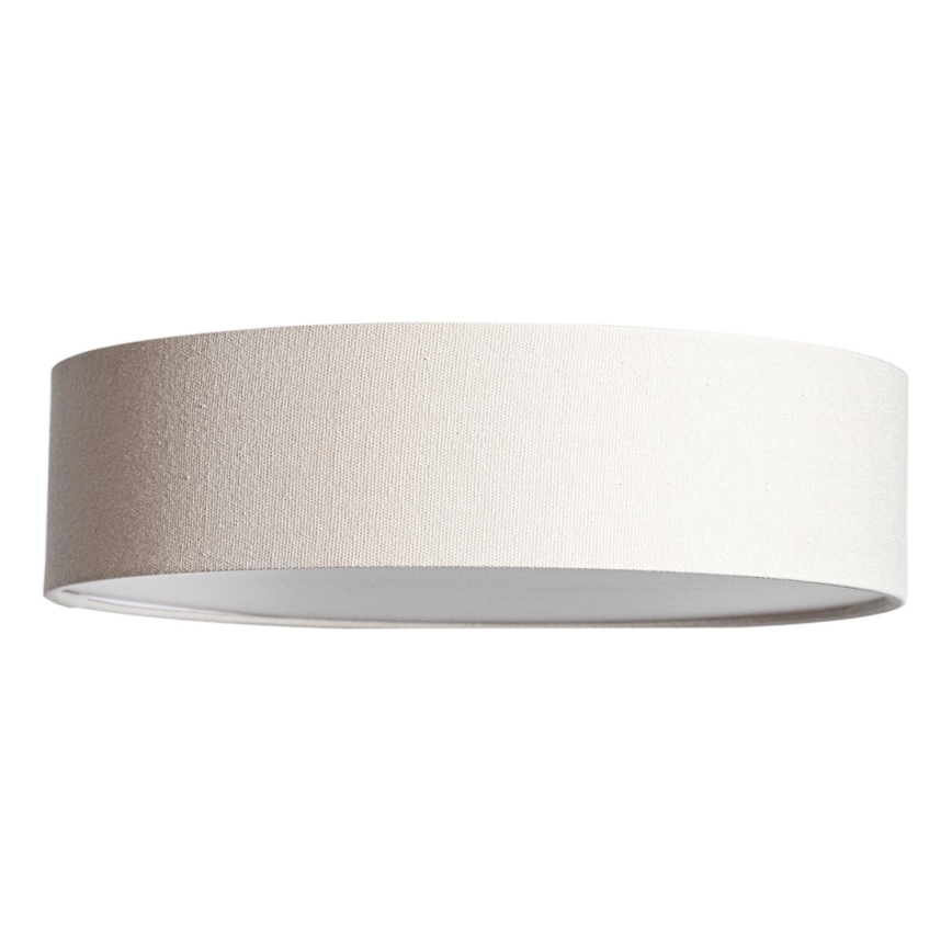 Cottex - Lampa sufitowa ABBIE 3xE27/8W/230V średnica 50 cm kremowa