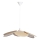 Cottex - Lampa wisząca na lince WINF 1xE27/8W/230V beżowo-biała