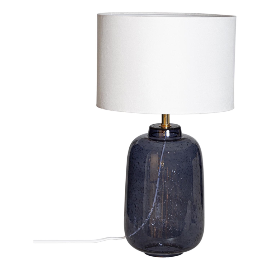 Cottex - Lampka stołowa BLAKE 1xE27/8W/230V niebieska