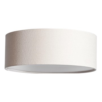 Cottex - Oprawa sufitowa ABBIE 2xE27/8W/230V śr. 38 cm kremowa