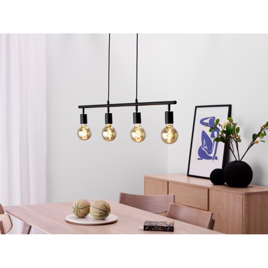 Cottex - Żyrandol na linkach ARC 4xE27/60W/230V